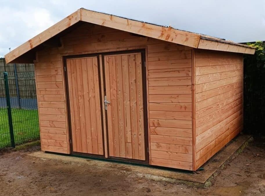 Construire abri de jardin à Cléder – Menuiserie Séïté