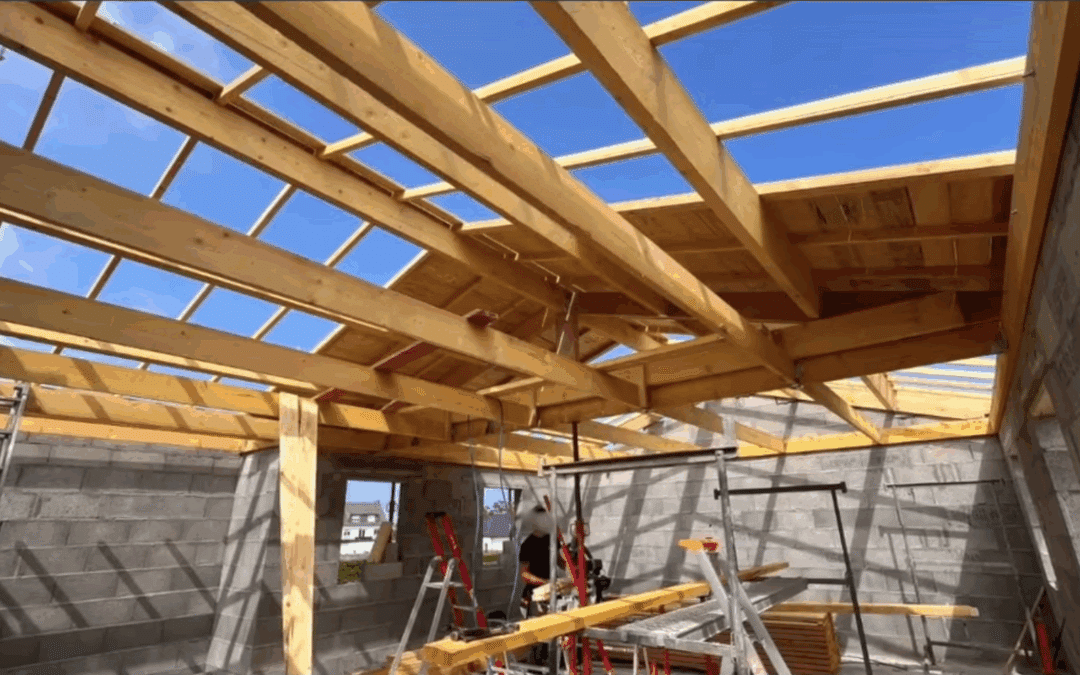 Charpente traditionnelle en bois