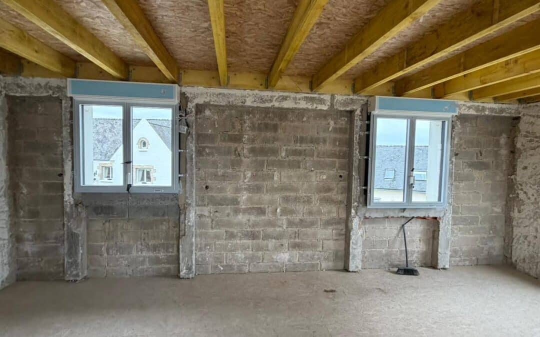 Empoutrement : créer un plancher bois à Saint-Pol-de-Léon