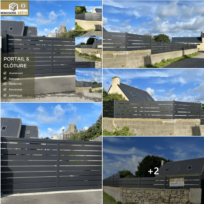 portail et cloture en aluminium – menuiserie seité cléder portail et cloture en aluminium - menuiserie seité cléder